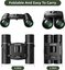 USCAMEL Folding Pocket Binoculars Compact Travel mini