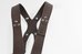 ZUKA STRAPS dual, tamsiai rudas "CRAZY HORSE", S dydis