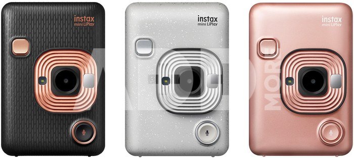 Fujifilm instax mini LiPlay blush gold Instant cameras Instant
