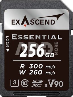 Exascend 256GB Essential UHS-II SDXC Memory Card