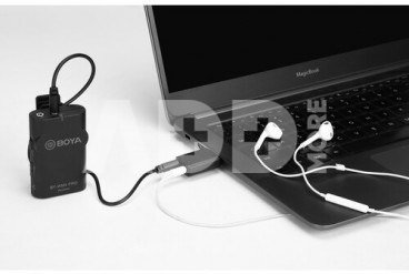 3.5mm mikrofono - USB adapteris BOYA EA2