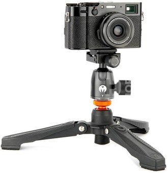 3 Legged Thing Airhed Mini Arca QR Ballhead Twist Lock Dark/Matte Black