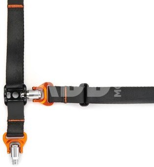 3 Legged Thing AXIS 24 Padded Neck & Shoulder Strap INFERNO