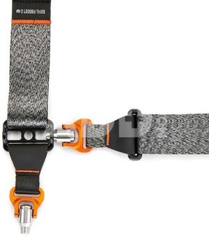 3 Legged Thing AXIS 44 Padded Neck & Shoulder Strap EMBER