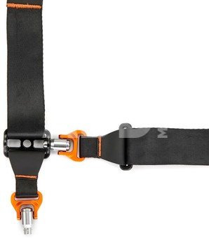 3 Legged Thing AXIS 44 Padded Neck & Shoulder Strap INFERNO
