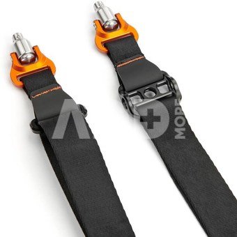 3 Legged Thing AXIS 44 Padded Neck & Shoulder Strap INFERNO