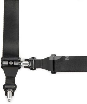 3 Legged Thing AXIS 44 Padded Neck & Shoulder Strap OBSIDIAN