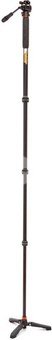 3 Legged Thing Punks Trent 2.0 Monopod Kit w/DOCZ2 Foot Stabilizer Blk w/Slate Grey Copper
