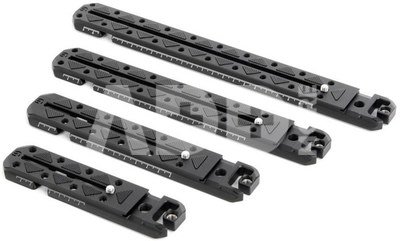 3 Legged Thing QR Ultra 150mm x 38mm Arca Compatible Long Plate, Darkness/Matte Black