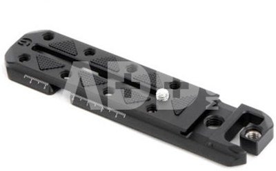 3 Legged Thing QR Ultra 150mm x 38mm Arca Compatible Long Plate, Darkness/Matte Black