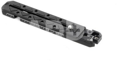 3 Legged Thing QR Ultra 200mm x 38mm Arca Compatible Long Plate Darkness/Matte Black