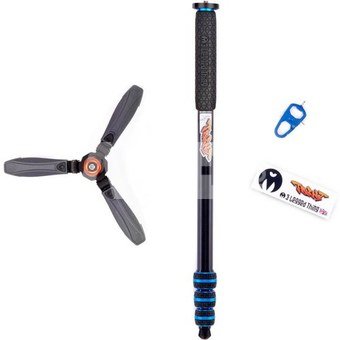 3 Legged Thing Trent 2.0 Monopod Blue & Docz2 Foot Stabiliser