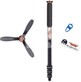 3 Legged Thing Trent 2.0 Monopod Grey & Docz2 Foot Stabiliser