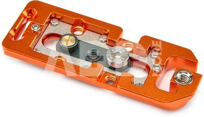 3 Legged Thing Ultra Plate Cine 100 XP Plate Orange