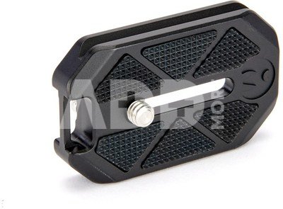 3 Legged Thing Updated QR7 Plate 38x70mm Arca Compatible QR Plate, Black
