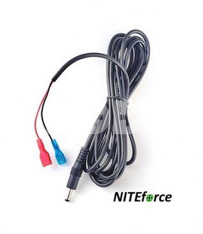 3m Battery cable for 6V/12V external power source NITEforce