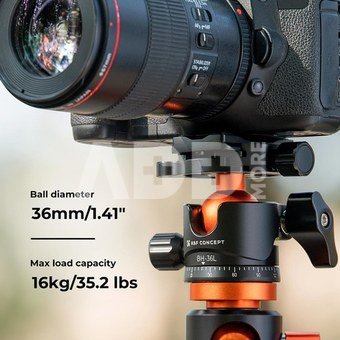 36mm Tripod Ball Head 360 Degree Rotating Panoramic for monopod