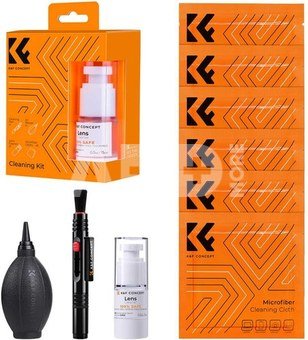 K&F Concept 4-In-1 Camera Lens Cleaning Kit for DSLR Camera