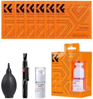 K&F Concept 4-In-1 Camera Lens Cleaning Kit for DSLR Camera