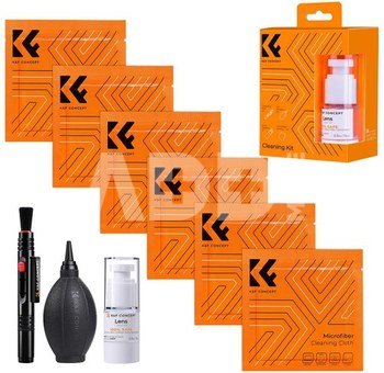 K&F Concept 4-In-1 Camera Lens Cleaning Kit for DSLR Camera