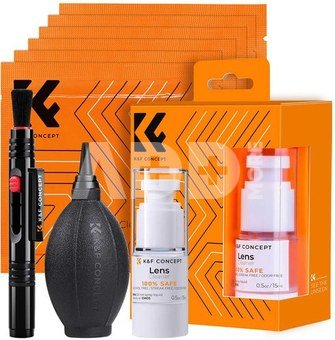 K&F Concept 4-In-1 Camera Lens Cleaning Kit for DSLR Camera