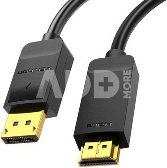 4K DisplayPort to HDMI Cable 2m Vention HAGBH (Black)