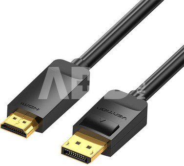 4K DisplayPort to HDMI Cable 2m Vention HAGBH (Black)