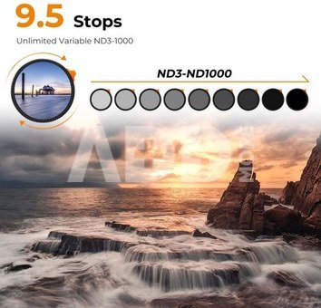 67mm Variable ND Filter ND8-ND128 (3-16 Stop)