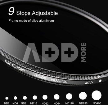 K&F Concept B-Series Fader ND2-400 - 77mm