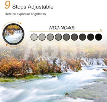 K&F Concept B-Series Fader ND2-400 - 77mm
