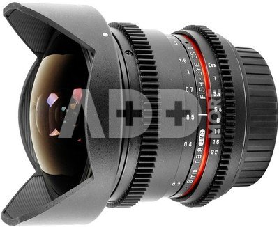8mm T3.8 UMC Fish eye VDSLR CSII Micro 4/3