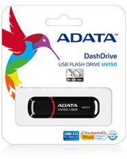 A-DATA DashDrive UV150 32GB Black USB 3.0 Flash Drive, Retail