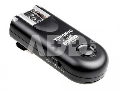 A set of two Yongnuo RF603N II flash triggers with an N3 for Nikon cable