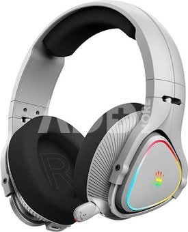 A4Tech 47752 Bloody MR710 RGB Gaming Wireless Headset, Grey