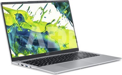 Acer Aspire Lite 15 AL15-54P-55WH | Light silver | 15.6 " | Core Ultra 5 | 115U | 16 GB | Intel UHD Graphics | Windows 11 Home | Keyboard language US international | Warranty 24 month(s)