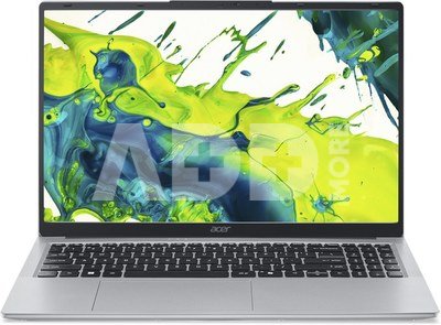 Acer Aspire Lite 15 AL15-54P-55WH | Light silver | 15.6 " | Core Ultra 5 | 115U | 16 GB | Intel UHD Graphics | Windows 11 Home | Keyboard language US international | Warranty 24 month(s)