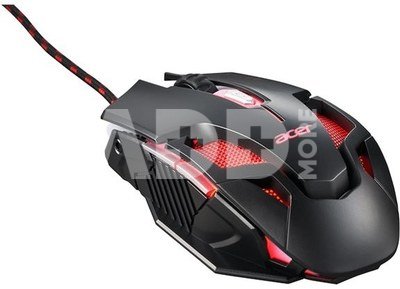 Acer Nitro Gaming Mouse II, Wired, Black | Acer