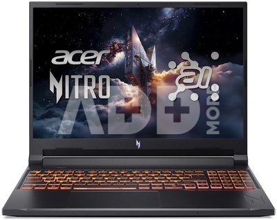 Acer Nitro V 16 ANV16-42-R0W6/16"/FHD IPS/AMD Ryzen AI 7-260H/32GB/1TB/Nvidia RTX 5070/Win11Home/Black/2Y Warranty