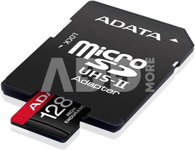ADATA AUSDX128GUI3V30SHA2-RA1 Memory Card 128 GB, MicroSDXC, Flash memory class 10, Adapter, 80 MB/s, 100 MB/s