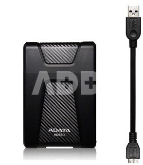 ADATA HD650 2000 GB, 2.5 ", USB 3.1 (backward compatible with USB 2.0), Black