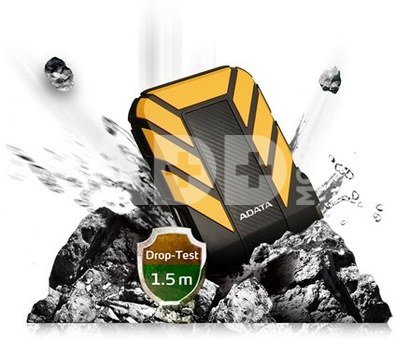 ADATA HD710P 1000 GB, 2.5 ", USB 3.1 (backward compatible with USB 2.0), Yellow