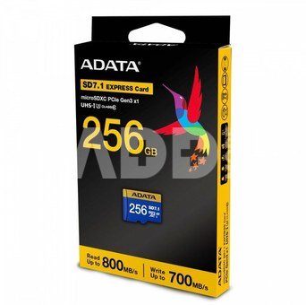 Adata Memory card microSDXC 256GB SD7.1 Express Premier Extreme series 800/700 MB/s