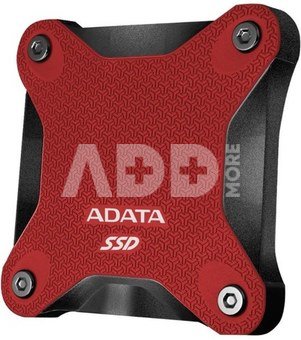Adata SSD External Disk SD620 2TB U3.2A 520/460 MB/s Red