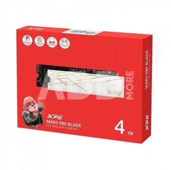 ADATA SSD MARS 980 BLADE 4TB M.2 PCIe Gen.5x4 R/W 14000/13000