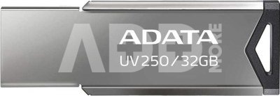 ADATA USB Flash Drive UV250 32 GB, USB 2.0, Silver