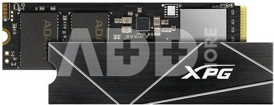 ADATA XPG Gammix S70 BLADE 1000 GB, SSD form factor M.2 2280, SSD interface PCIe Gen4x4, Write speed 6400 MB/s, Read speed 7400 MB/s