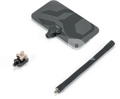 Adjustable Top Flag (1/4"-20 with Locating Pins) - Black