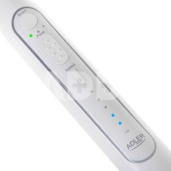 Adler | 2-in-1 Water Flossing Sonic Brush | AD 2180w | Rechargeable | For adults | Number of brush heads included 2 | Number of teeth brushing modes 1 | White