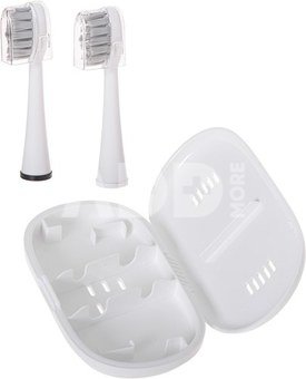 Adler | 2-in-1 Water Flossing Sonic Brush | AD 2180w | Rechargeable | For adults | Number of brush heads included 2 | Number of teeth brushing modes 1 | White