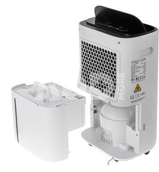 Adler | 2-in1 Air Dehumidifier and Air purifier | AD 7863 | Power 420 W | Suitable for rooms up to 140 m&sup3; | Water tank capacity 6.5 L | White